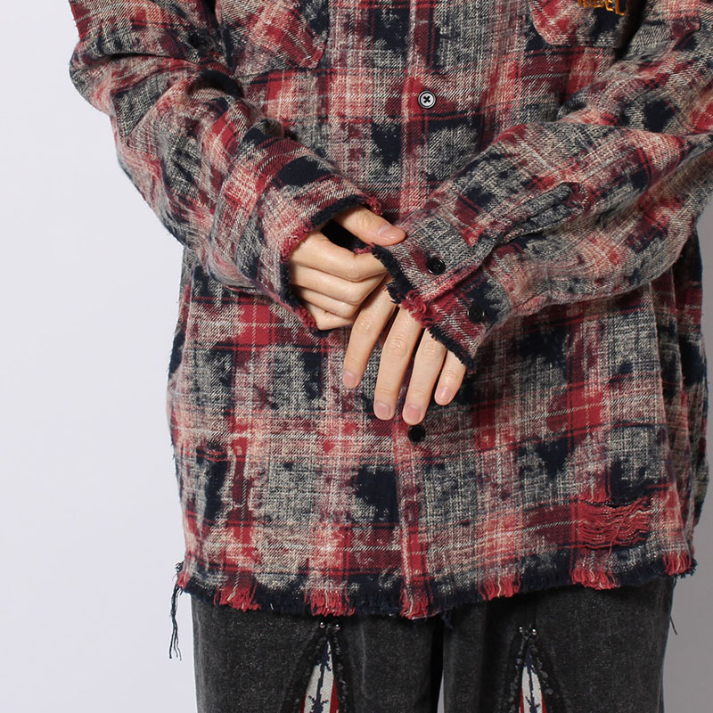 REVERSIBLE CHECK SHIRTS -2.COLOR-