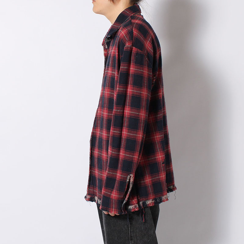 REVERSIBLE CHECK SHIRTS -2.COLOR-