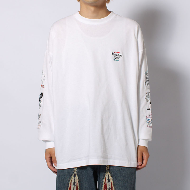 PARADICE&LOST L/S TEE -3.COLOR-