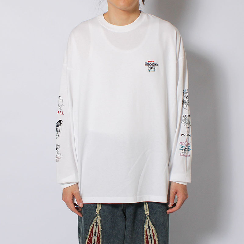 PARADICE&LOST L/S TEE -3.COLOR-