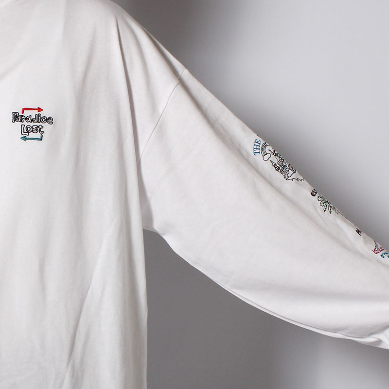PARADICE&LOST L/S TEE -3.COLOR-