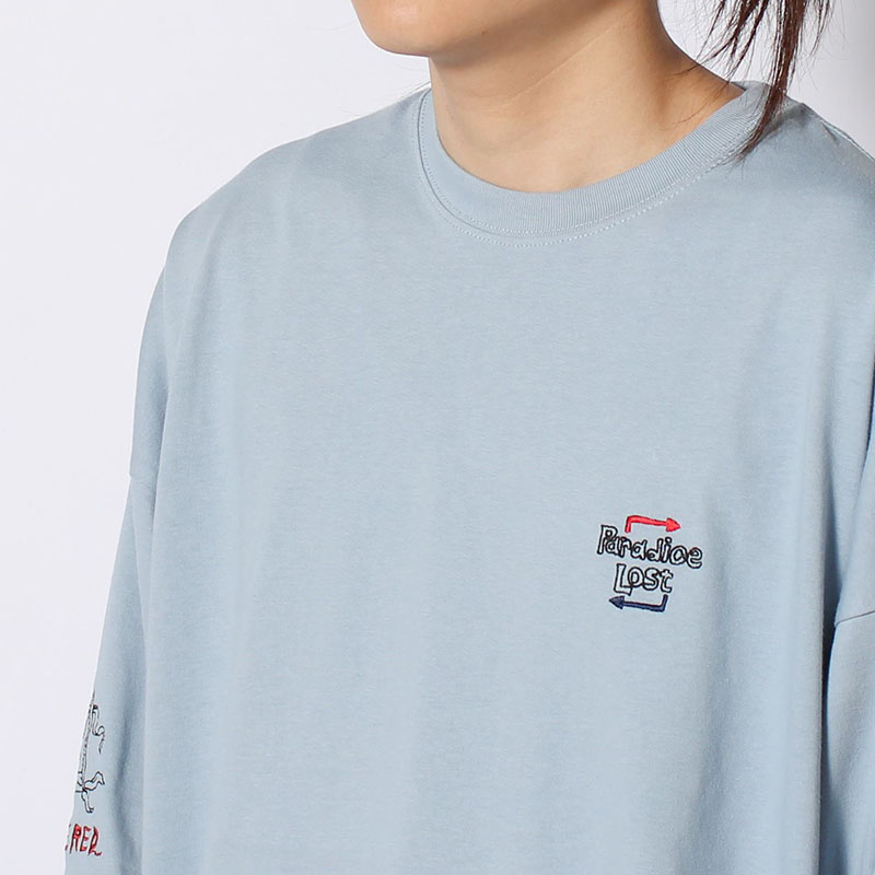PARADICE&LOST L/S TEE -3.COLOR-