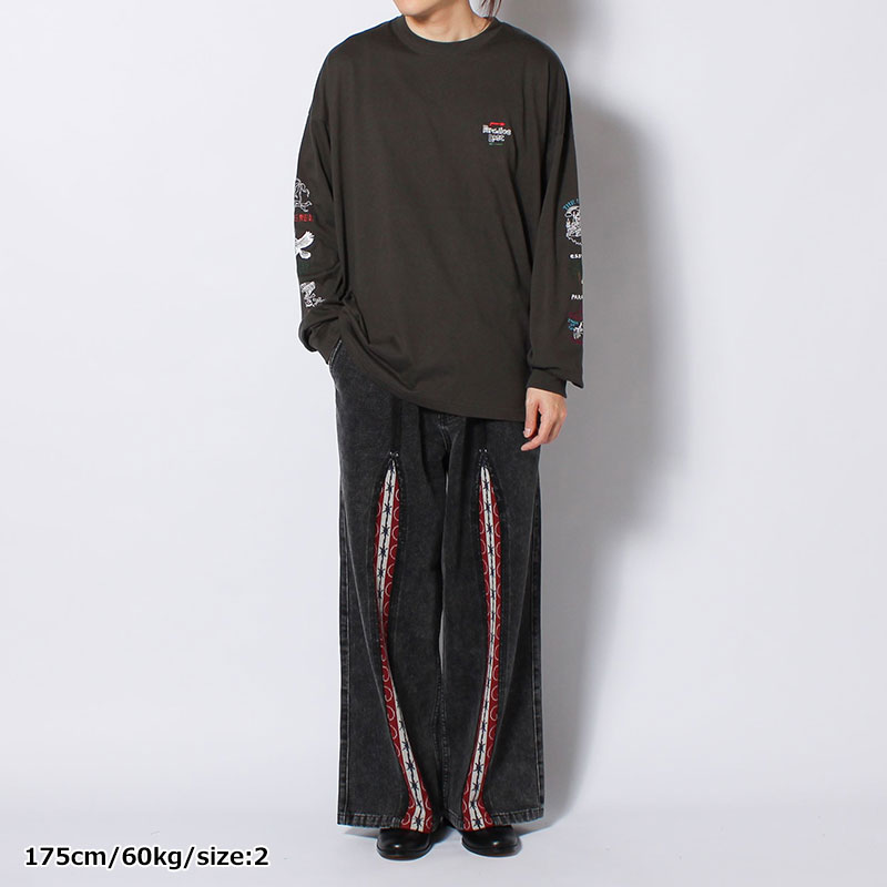 PARADICE&LOST L/S TEE -3.COLOR-