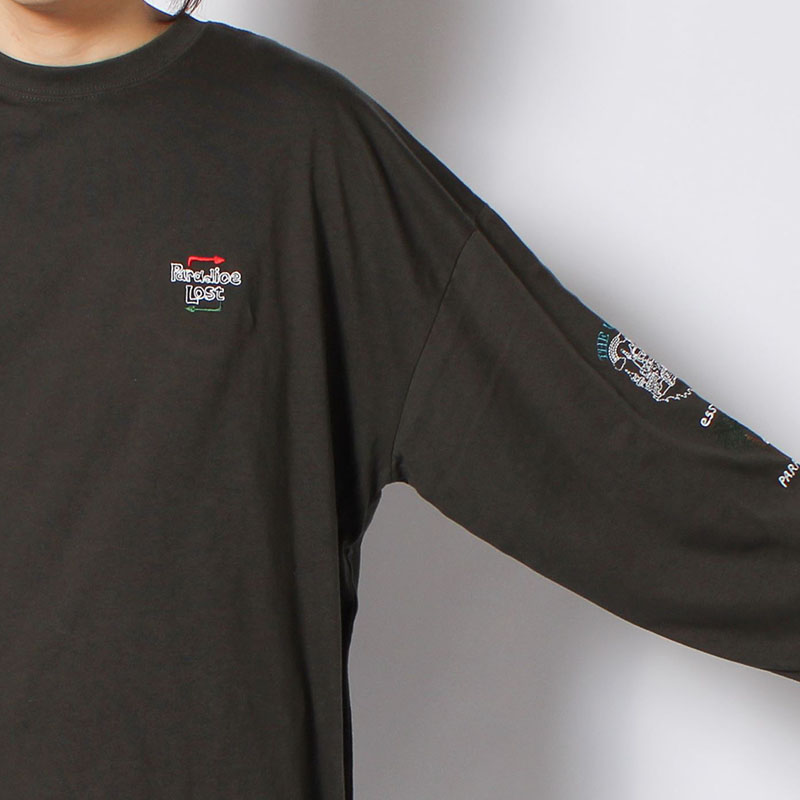 PARADICE&LOST L/S TEE -3.COLOR-
