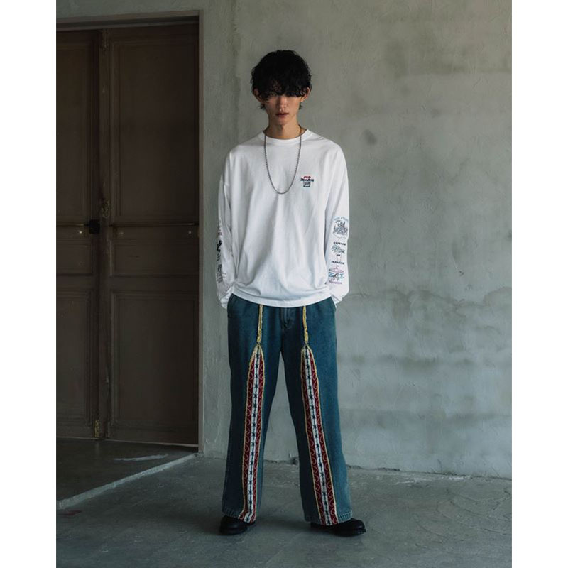 PARADICE&LOST L/S TEE -3.COLOR-