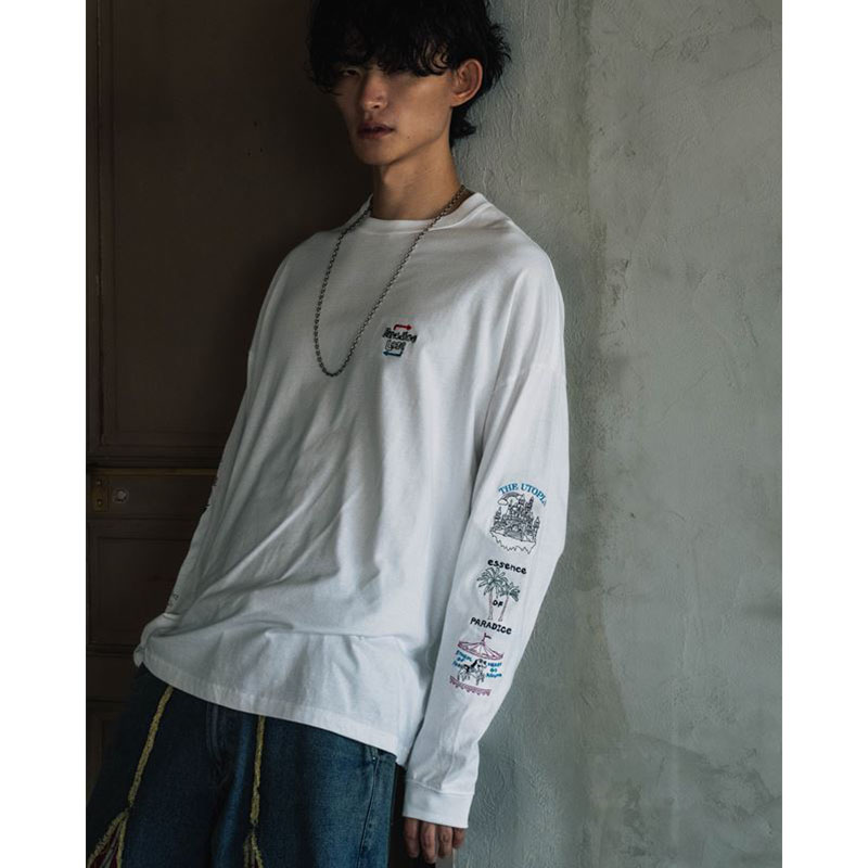 PARADICE&LOST L/S TEE -3.COLOR-