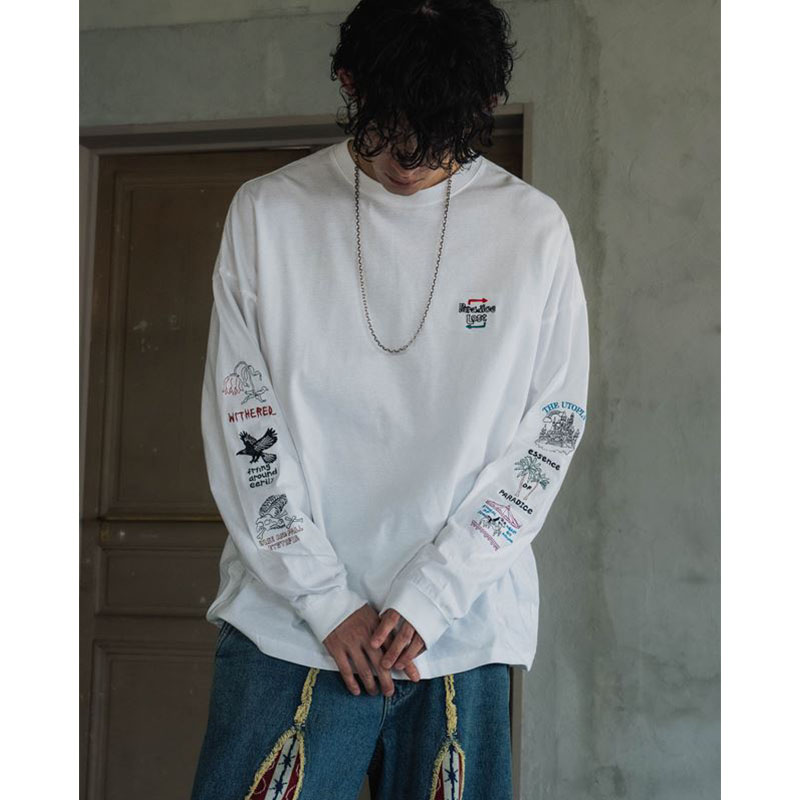 PARADICE&LOST L/S TEE -3.COLOR-