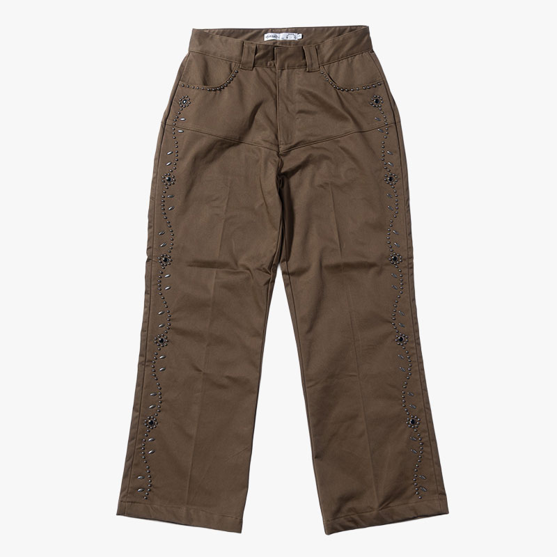 FLOWER STUDS PANTS -3.COLOR-