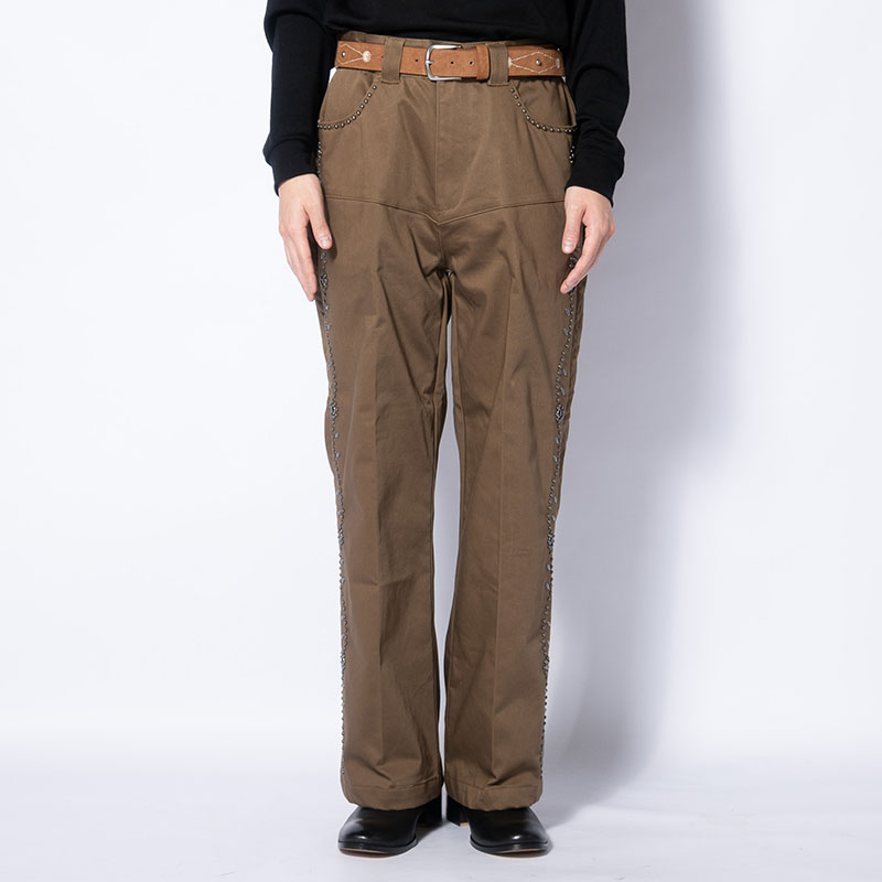 FLOWER STUDS PANTS -3.COLOR-