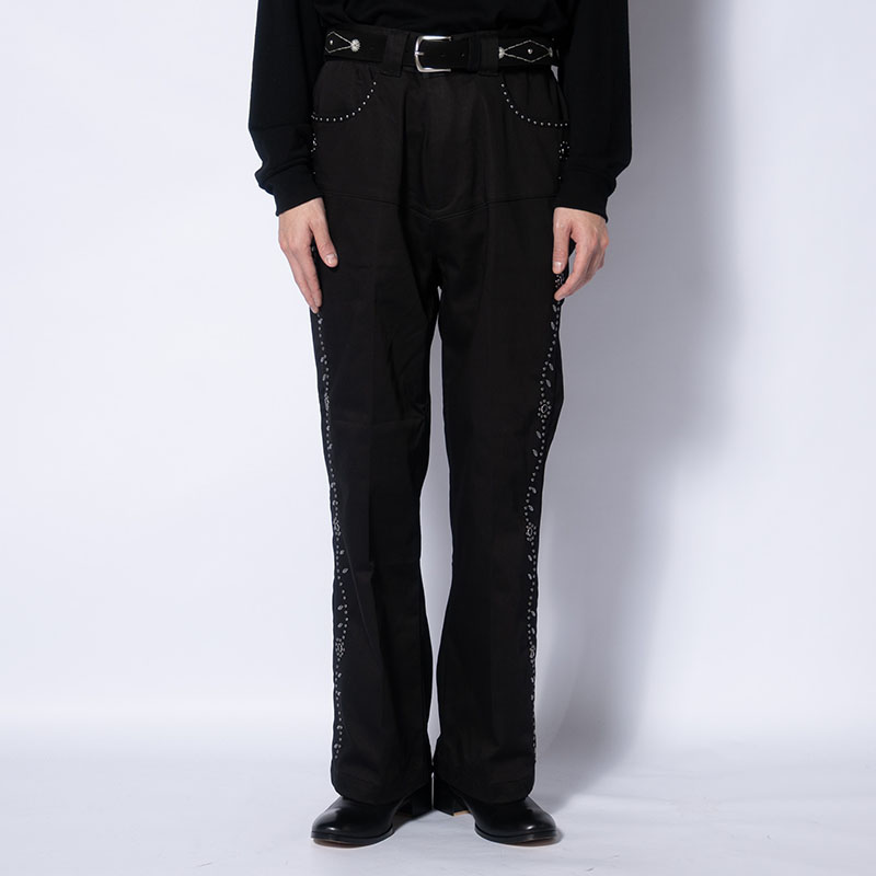 FLOWER STUDS PANTS -3.COLOR-