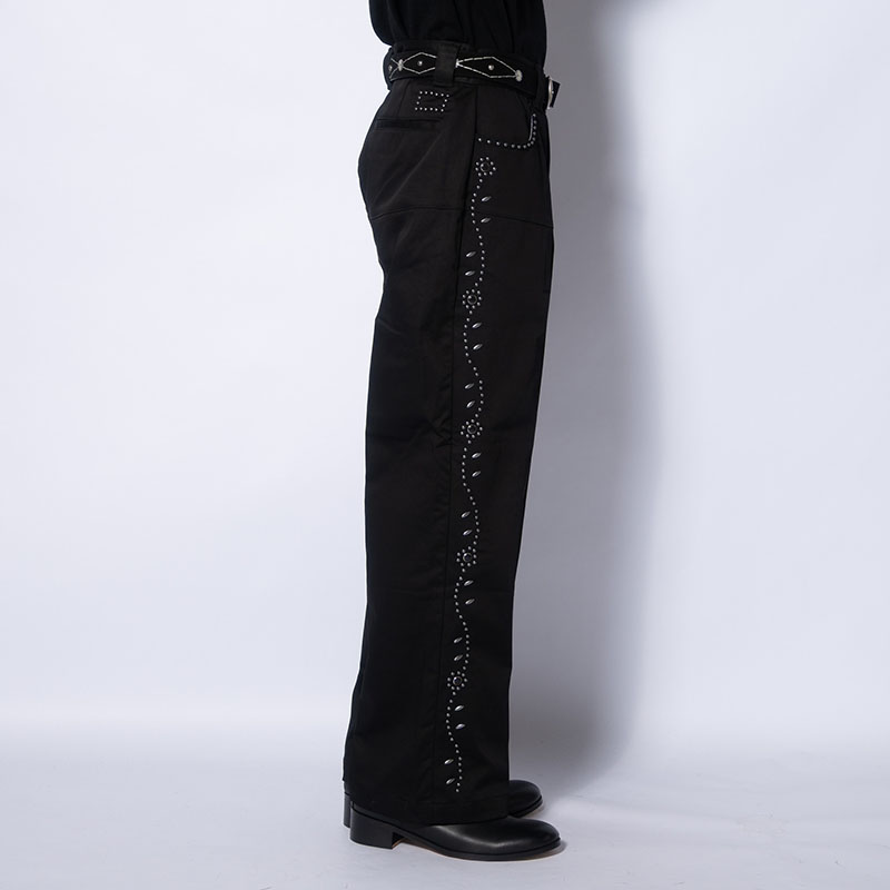 FLOWER STUDS PANTS -3.COLOR-
