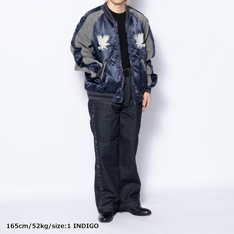 FLOWER STUDS PANTS -3.COLOR-