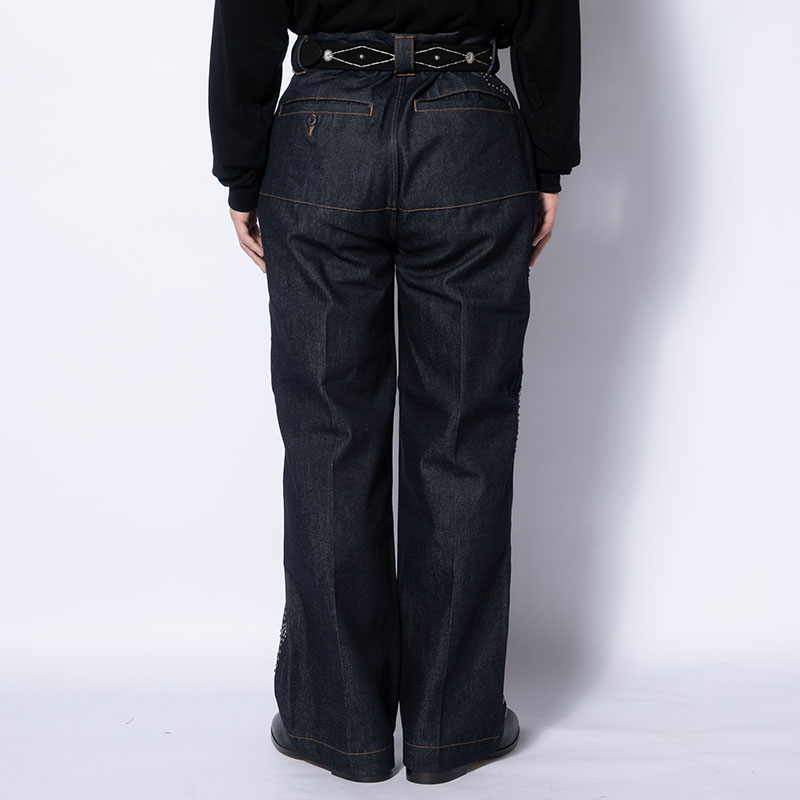 FLOWER STUDS PANTS -3.COLOR-