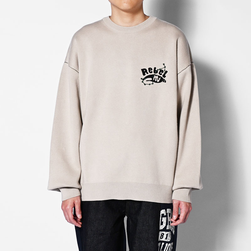 SCORPION STITCH KNIT -3.COLOR-