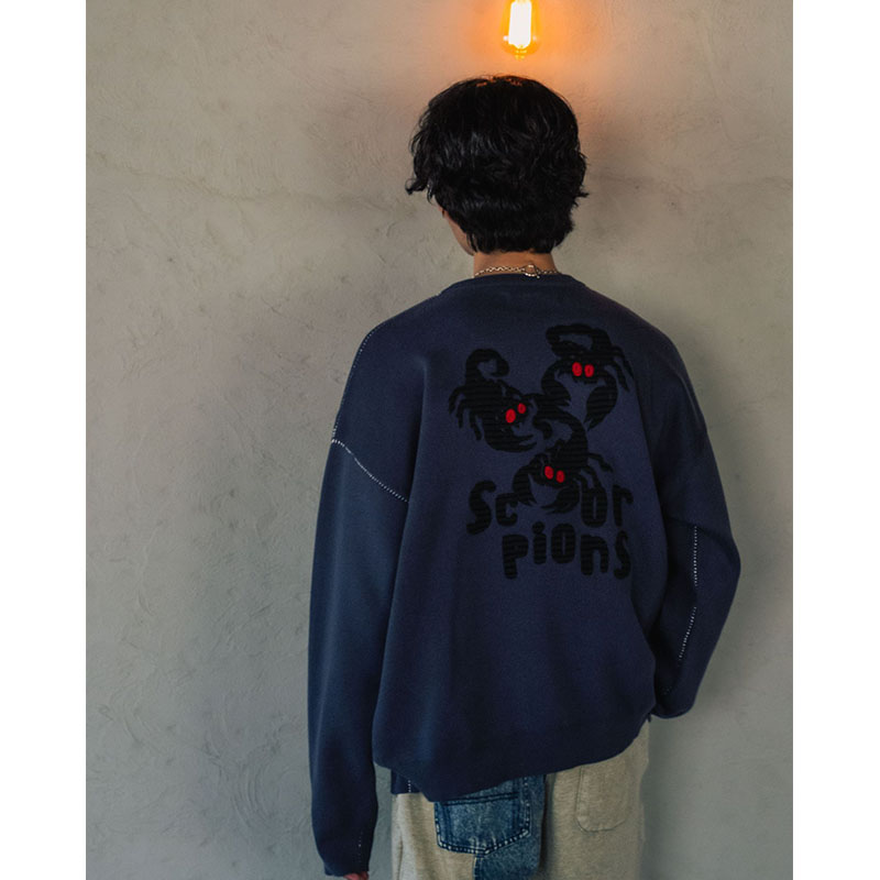 SCORPION STITCH KNIT -3.COLOR-