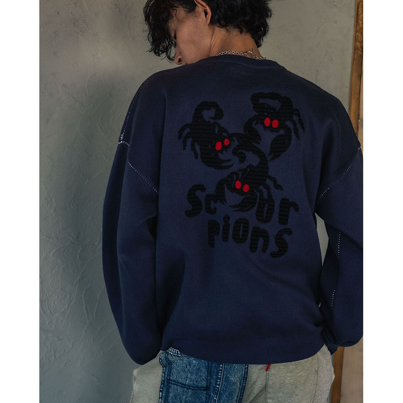 SCORPION STITCH KNIT -3.COLOR-