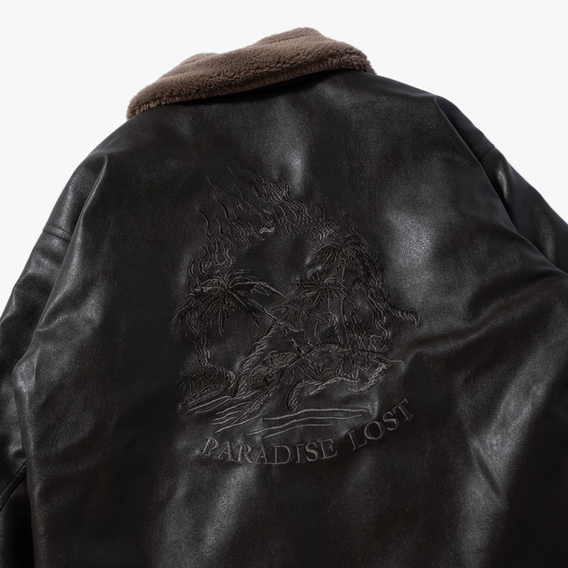 REVERSIBLE FAKE MOUTON -3.COLOR-