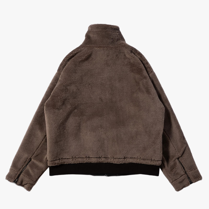 REVERSIBLE FAKE MOUTON -3.COLOR-