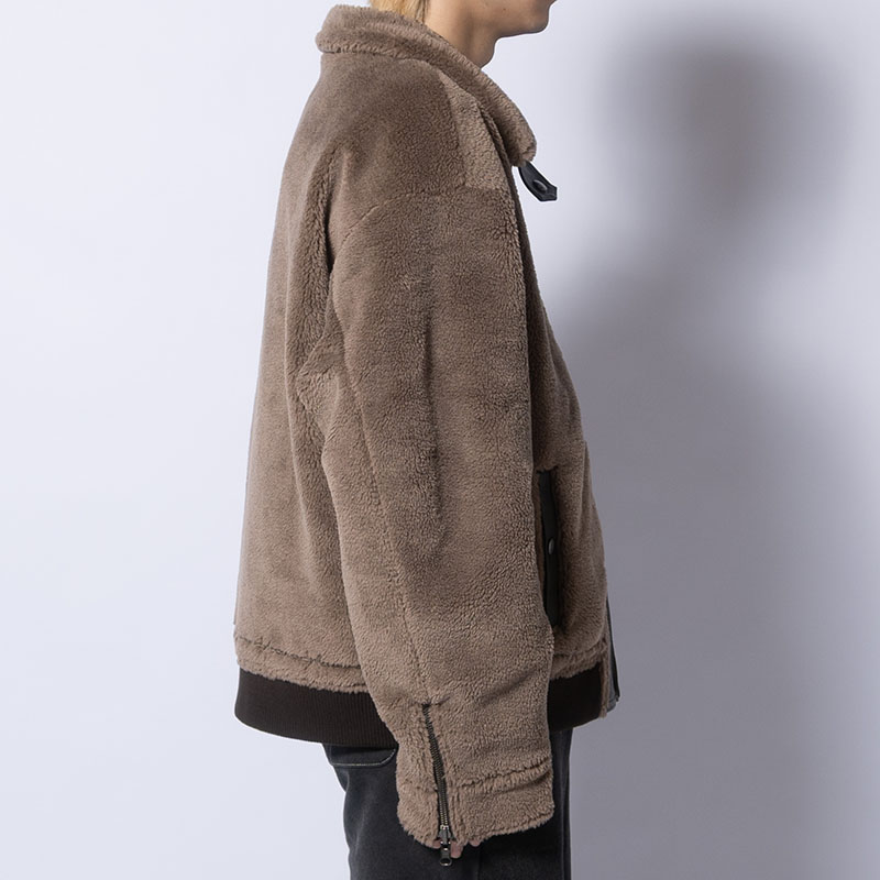 REVERSIBLE FAKE MOUTON -3.COLOR-