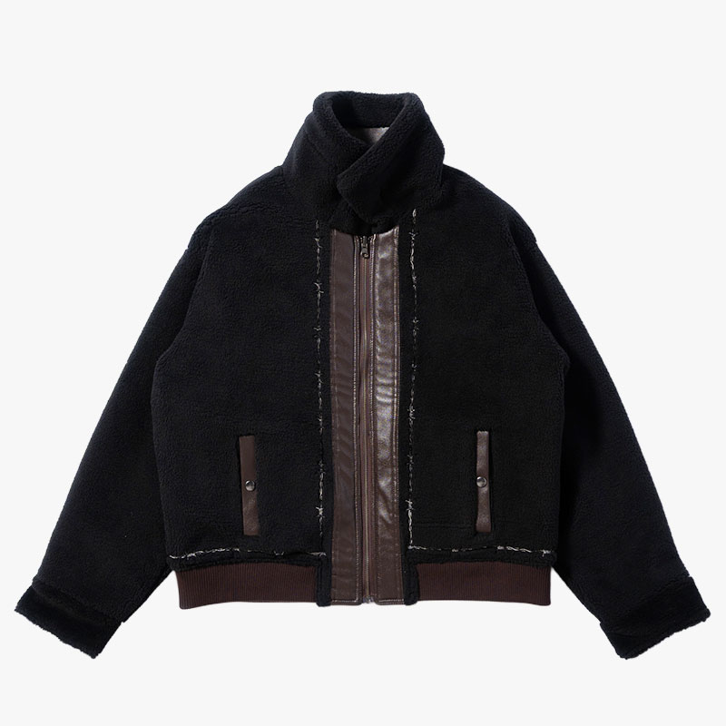 REVERSIBLE FAKE MOUTON -3.COLOR-