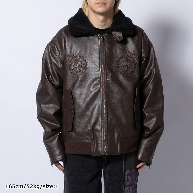 REVERSIBLE FAKE MOUTON -3.COLOR-