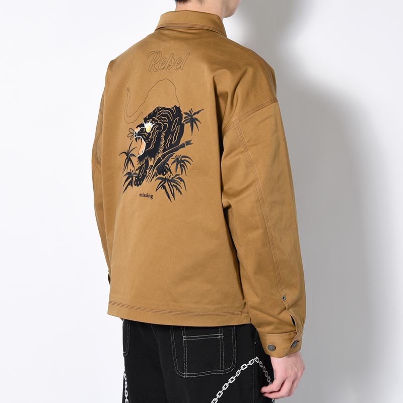 MISSING TIGER MOLESKIN JACKET -3.COLOR-