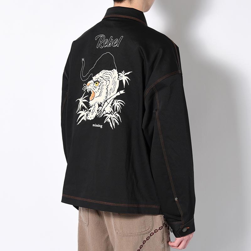 MISSING TIGER MOLESKIN JACKET -3.COLOR-