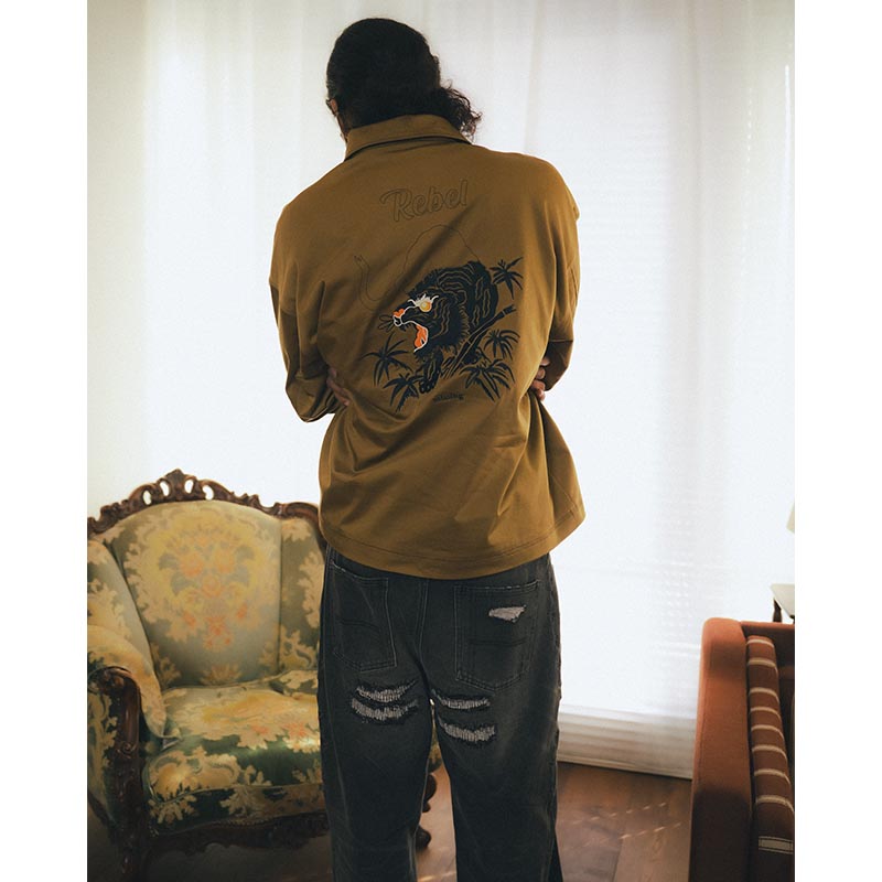 MISSING TIGER MOLESKIN JACKET -3.COLOR-