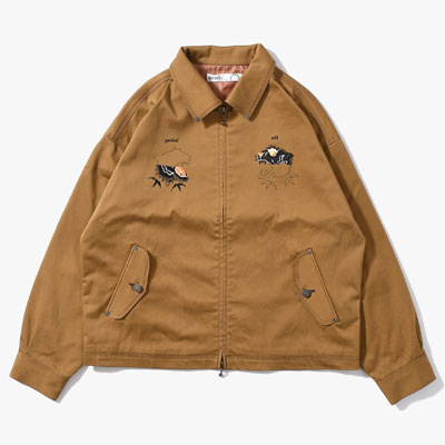 MISSING TIGER MOLESKIN JACKET -3.COLOR-