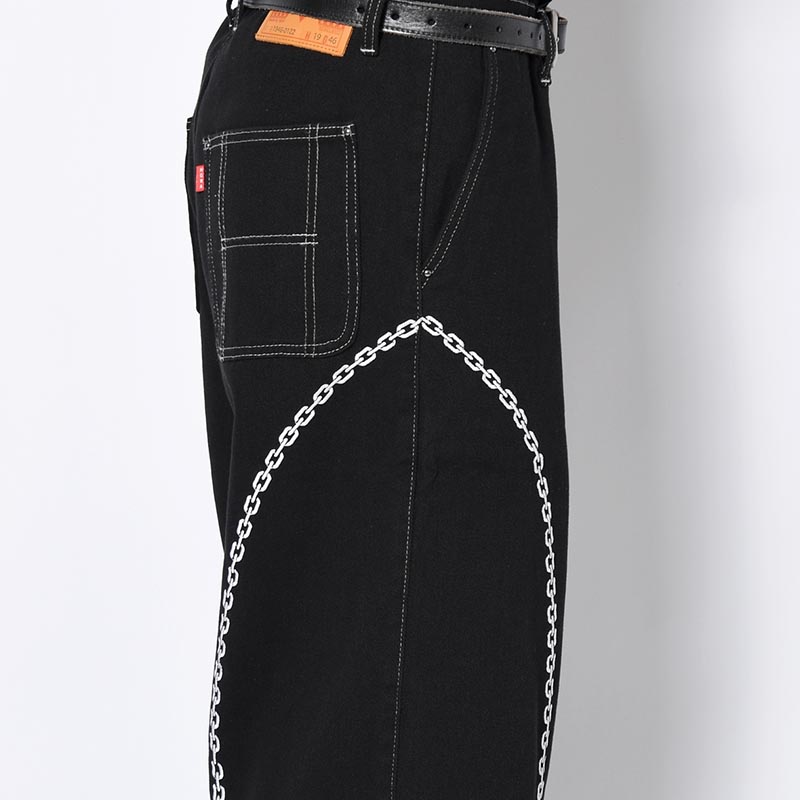 CHAIN WIDE PANTS -3.COLOR-