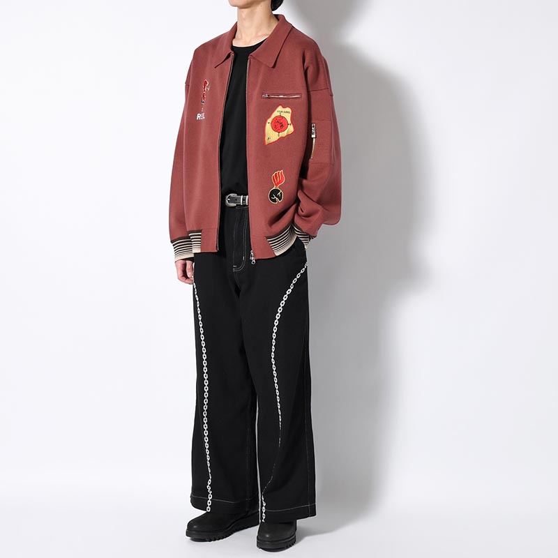 SOUVENIR DEVIL ZIP KNIT -3.COLOR-