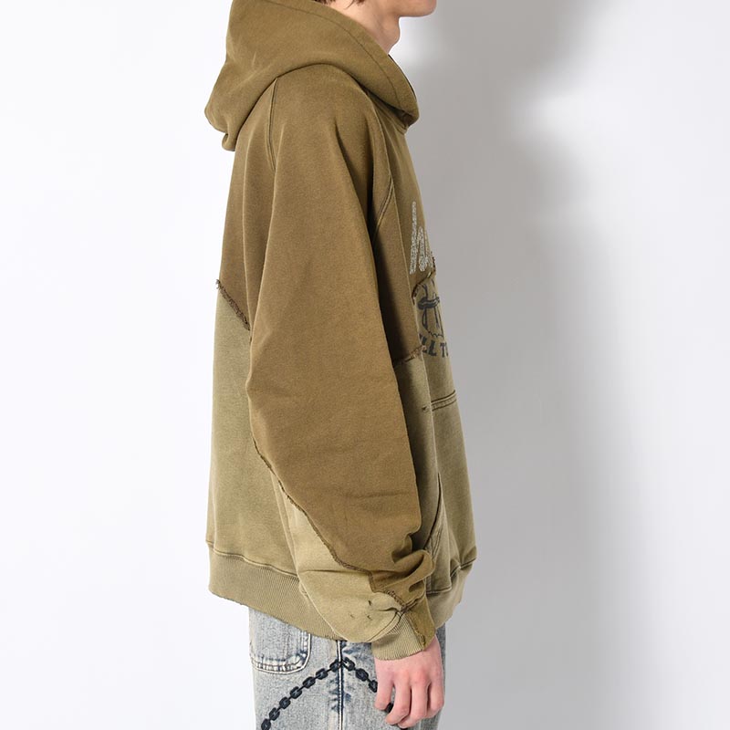 DISTORTED DOCKING HOODIE -2.COLOR-