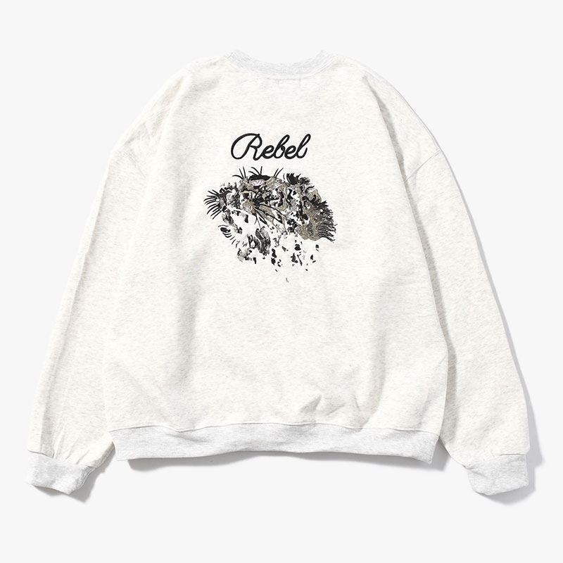 DECAY TIGER SWEAT -3.COLOR-(ASH)