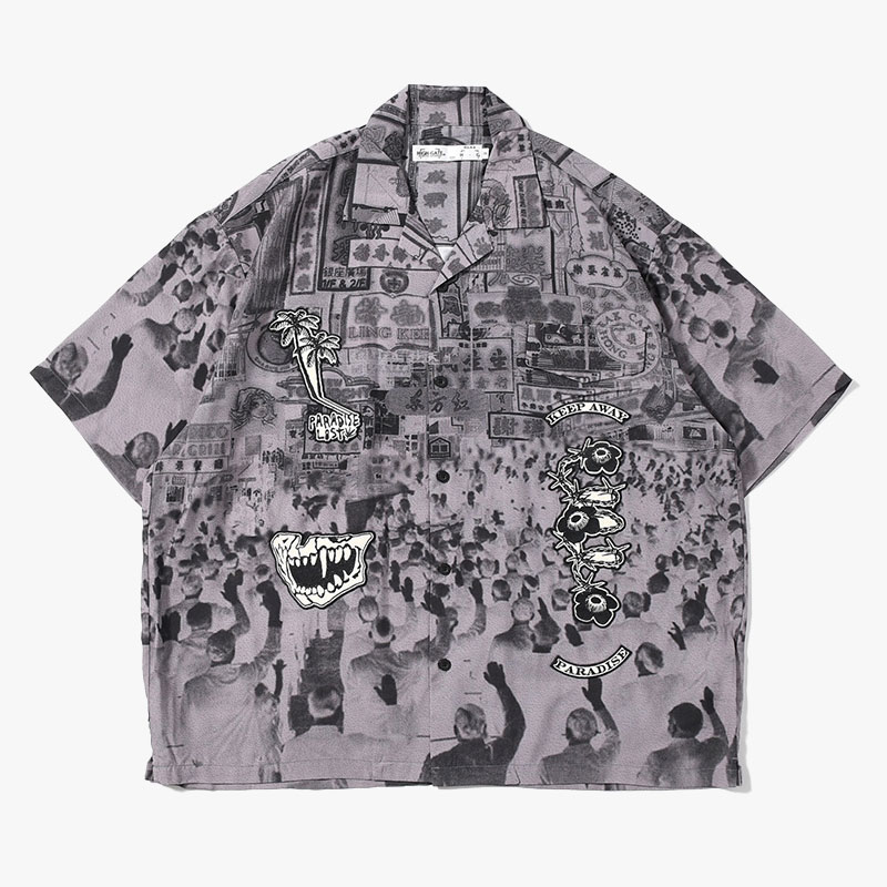 CHAOS RESORT SHIRT -3.COLOR-(PURPLE)