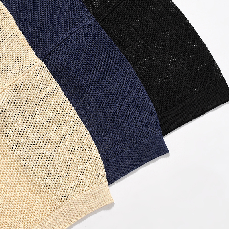PANTHER MESH KNIT POLO -3.COLOR-