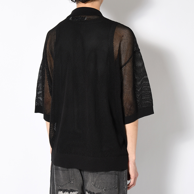 PANTHER MESH KNIT POLO -3.COLOR-