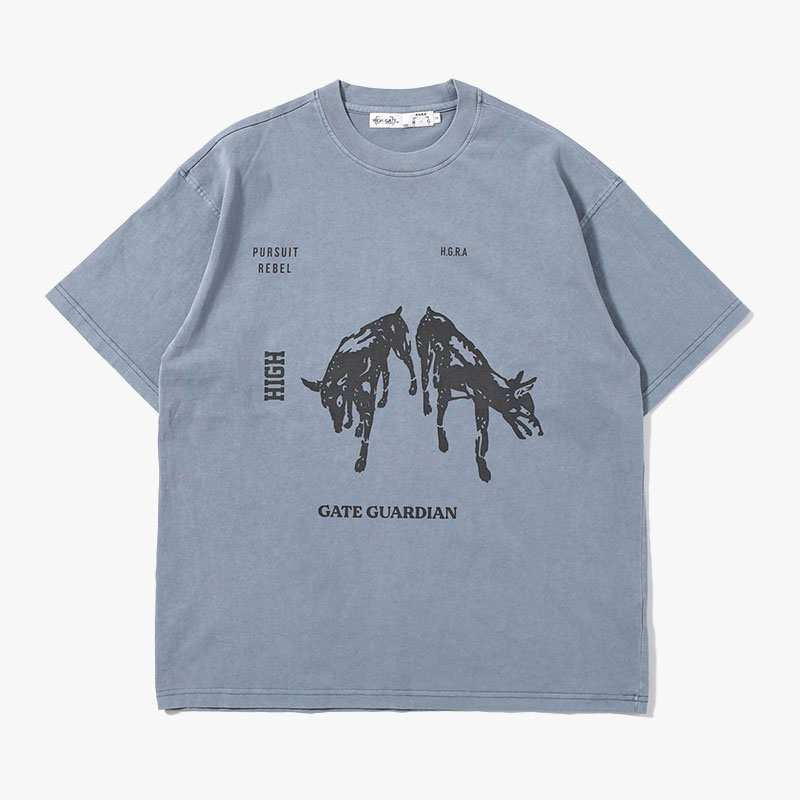 PURSUIT DOG TEE -3.COLOR-(BLUE)