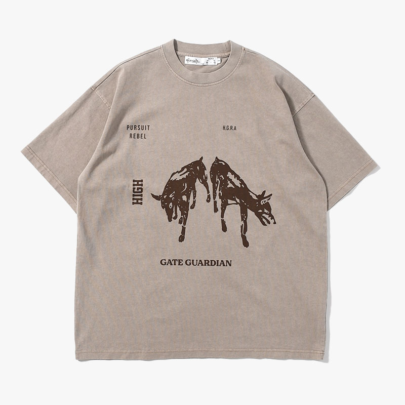 PURSUIT DOG TEE -3.COLOR-(GRAY)