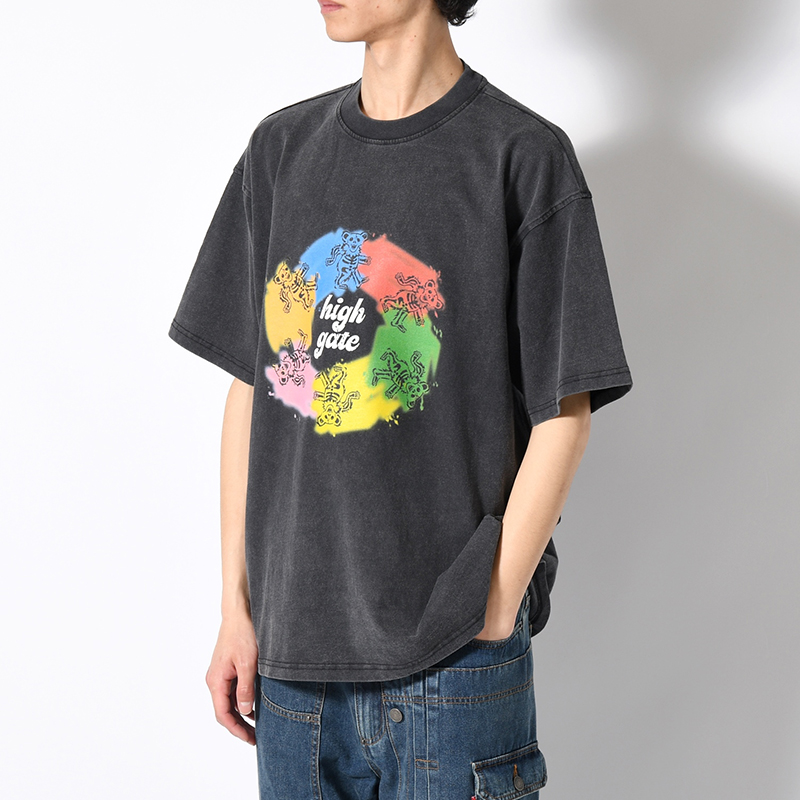 SKULL BEAR TEE -3.COLOR-