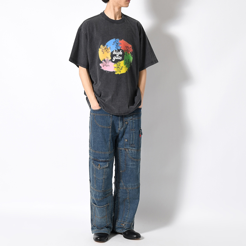 SKULL BEAR TEE -3.COLOR-