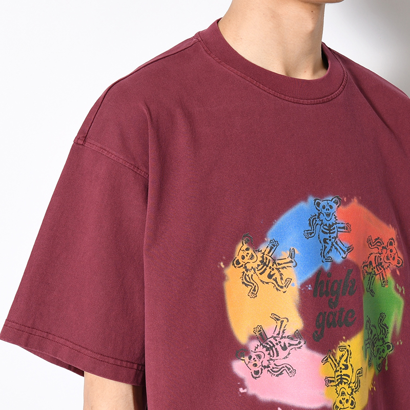 SKULL BEAR TEE -3.COLOR-
