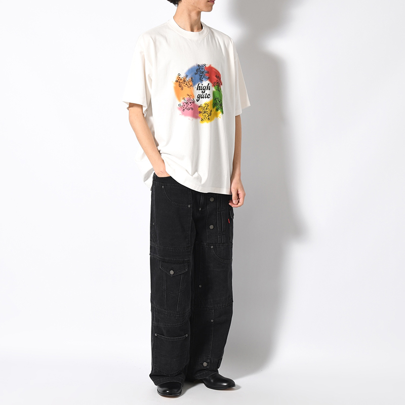 SKULL BEAR TEE -3.COLOR-