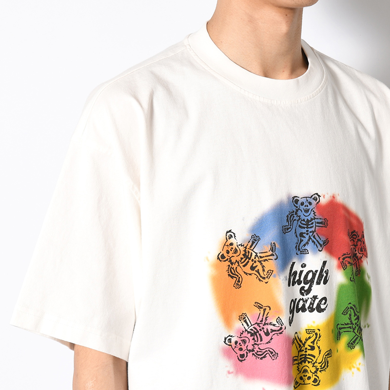 SKULL BEAR TEE -3.COLOR-