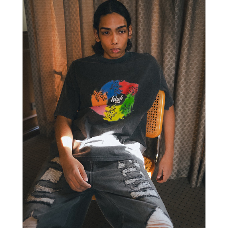 SKULL BEAR TEE -3.COLOR-