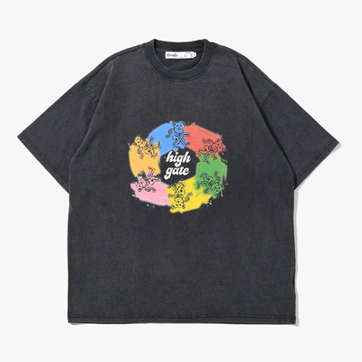 SKULL BEAR TEE -3.COLOR-