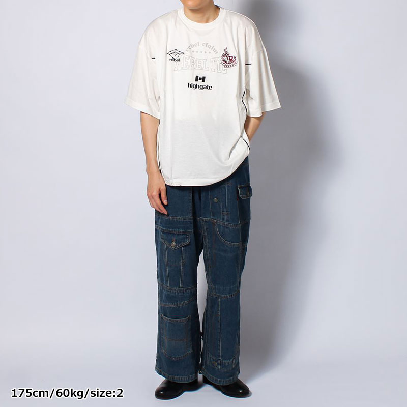 OVERLAP GAME TEE -2.COLOR-