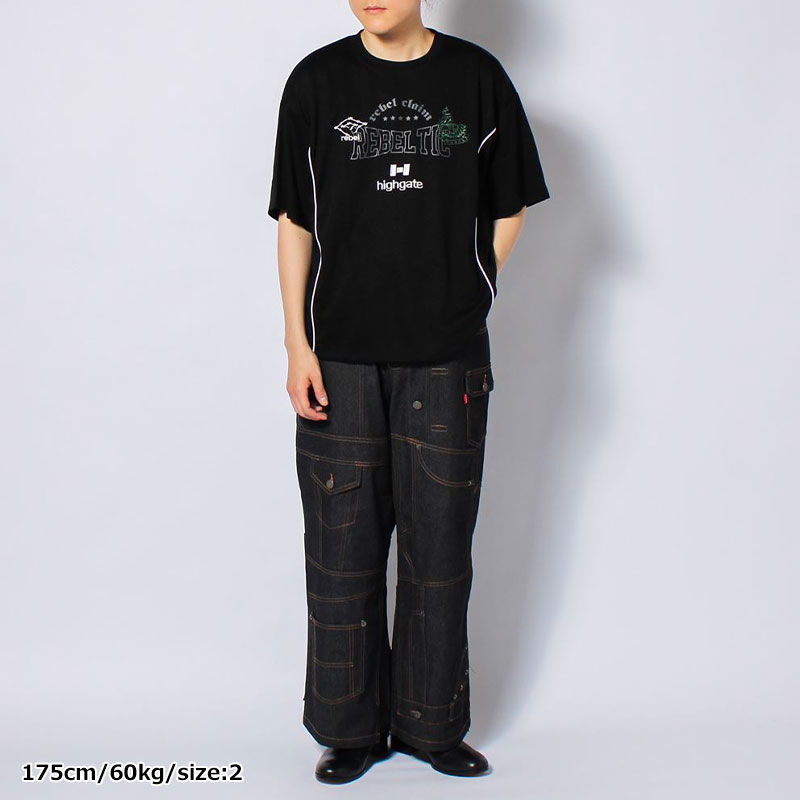 OVERLAP GAME TEE -2.COLOR-