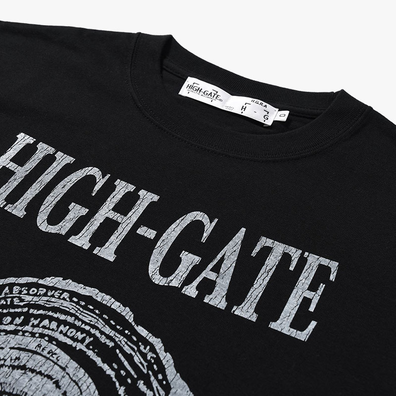 GRUNGE SHORT TEE -2.COLOR-