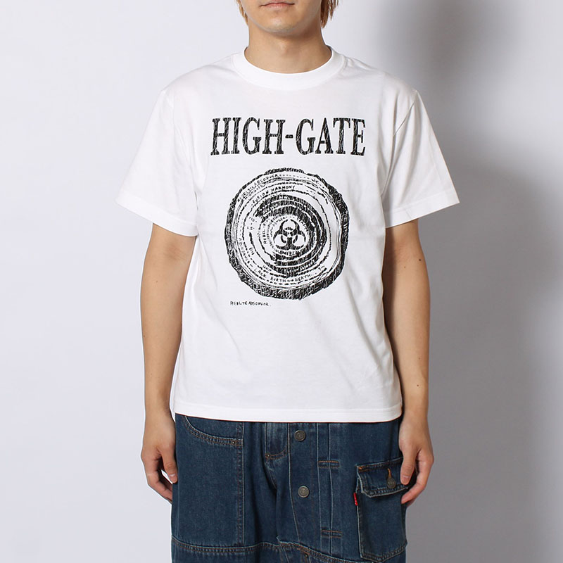 GRUNGE SHORT TEE -2.COLOR-