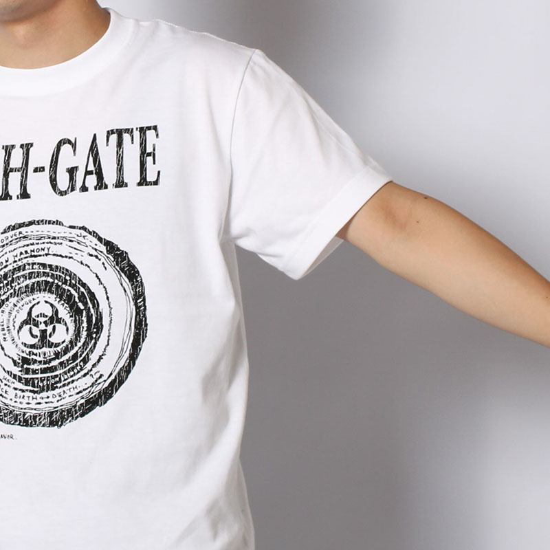 GRUNGE SHORT TEE -2.COLOR-